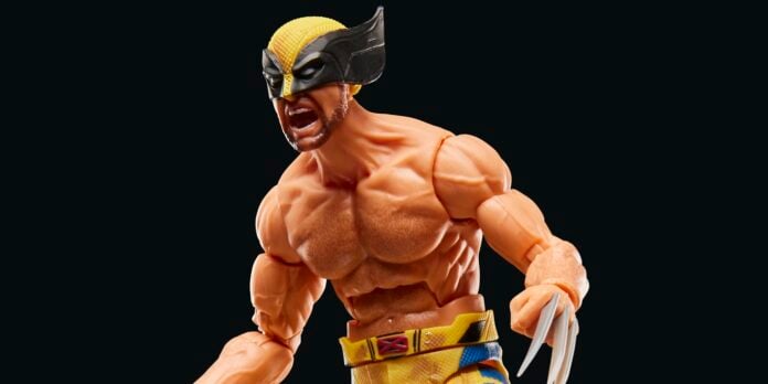 Bare chested wolverine figure feature bare-chested Wolverine