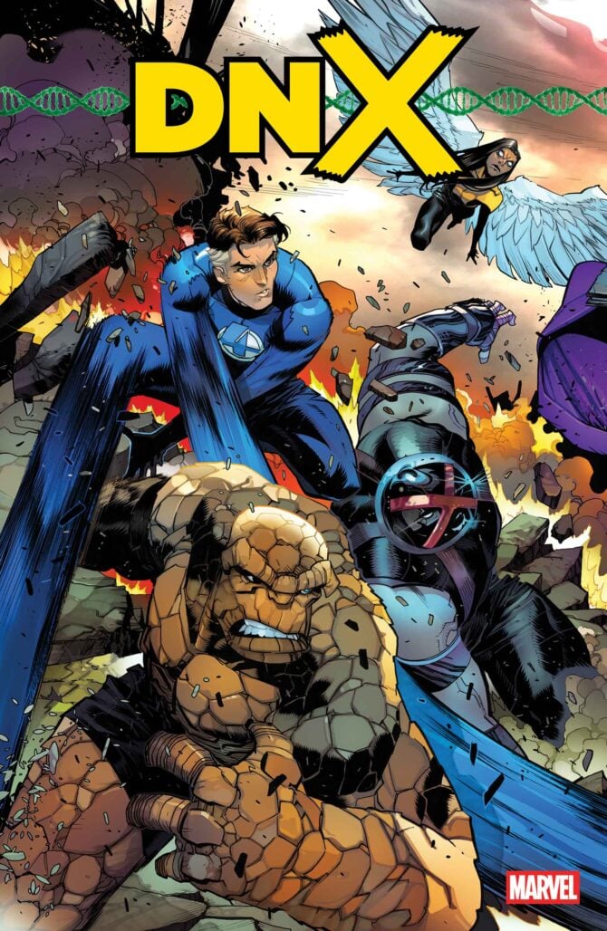 Issue #1 connecting variant cover by Federico Vicentini