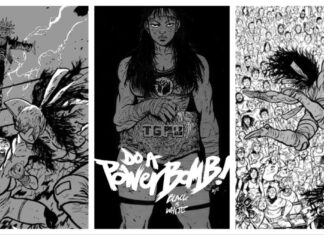 This summer, DO A POWERBOMB BLACK AND WHITE EDITION enters the ring Do a Powerbomb covers
