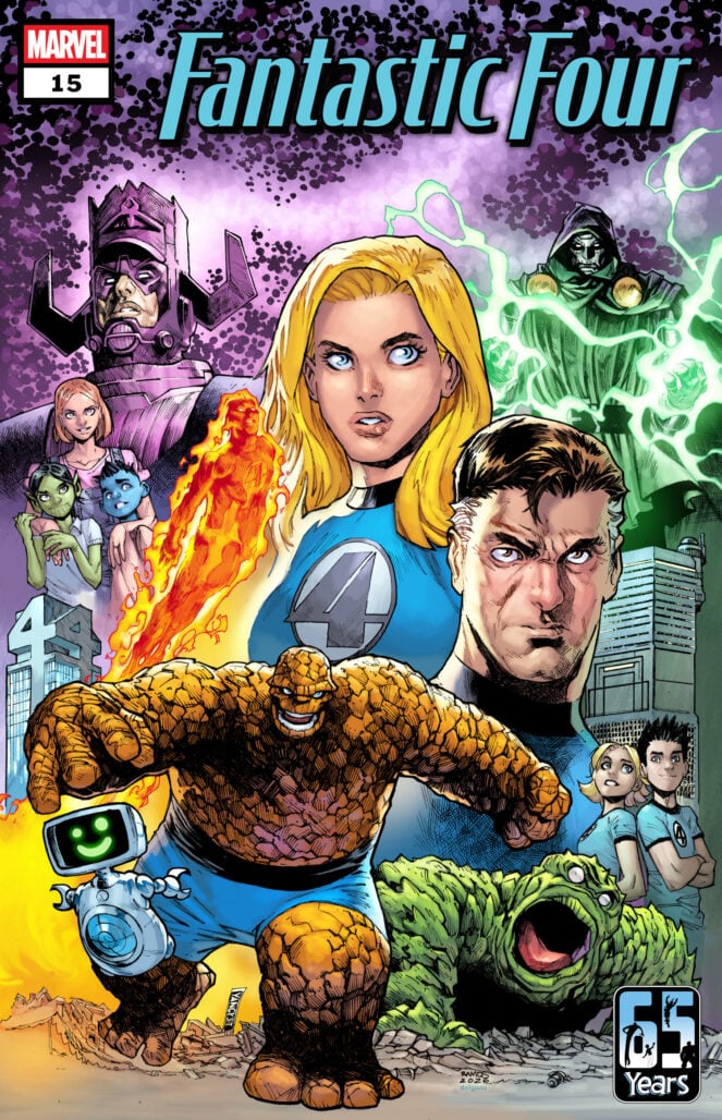 Fantastic Four #15 (2026) cover by Humberto Ramos