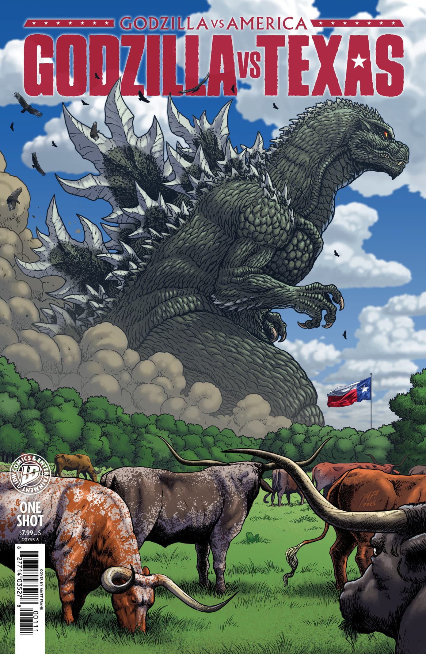 Godzilla vs America Texas
