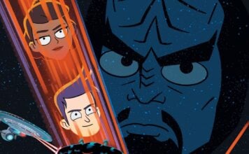 Ensign’s Log: STAR TREK: LOWER DECKS #18 reveals the fate of the U.S.S. Enterprise-E Mariner, Boimler and Worf on the cover of Star Trek: Lower Decks #18