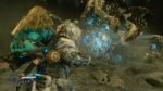 Game Review: Capcom doesn’t miss with PRAGMATA Screenshot from Capcom's PRAGMATA - Hugh and Diana facing off against lunar digger mining robot