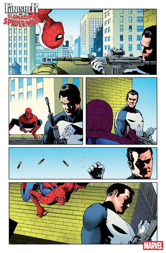 Punisher vs Spider-Man #1 preview page 2