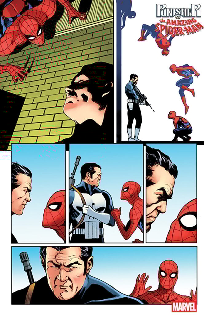Punisher vs Spider-Man #1 preview page 3