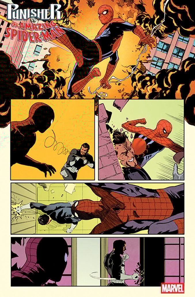 Punisher vs Spider-Man #1 preview page 4