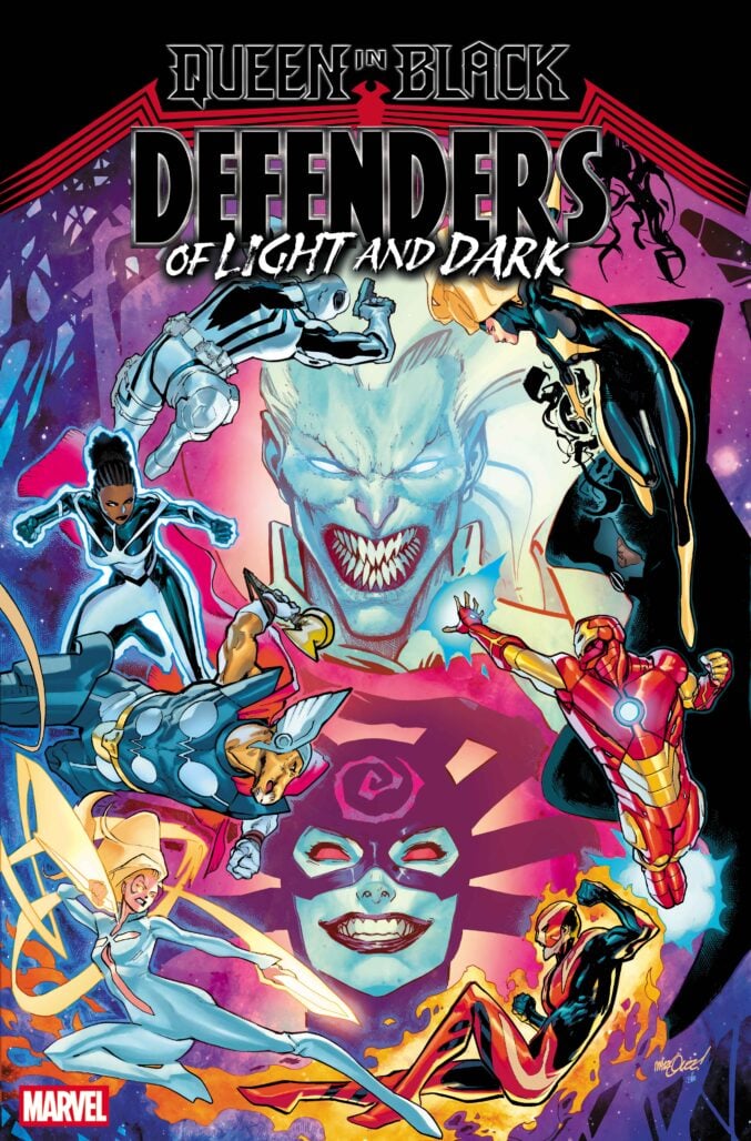 Queen in Black: Defenders of Light and Dark #1 cover art by David Marquez