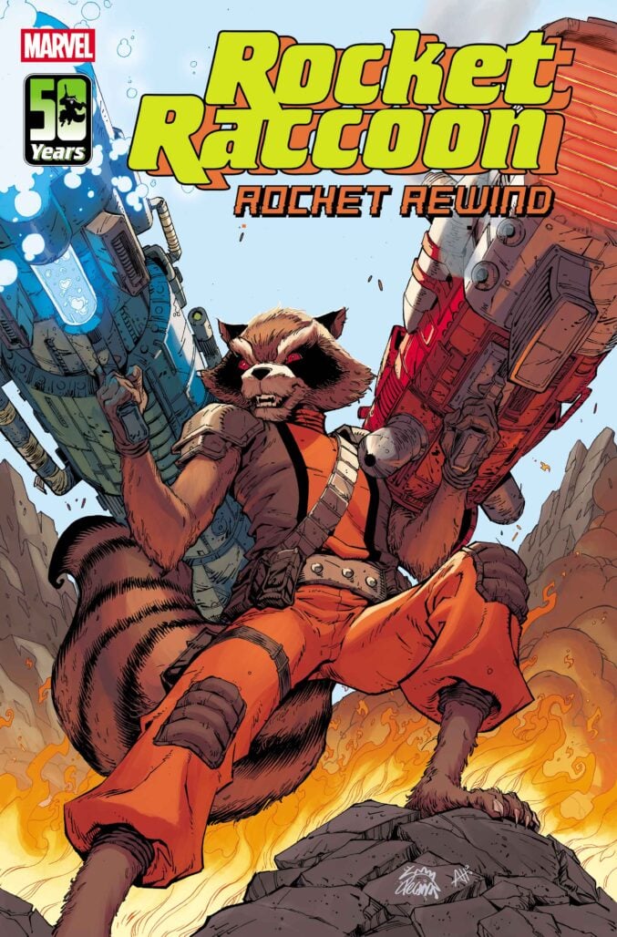 Rocket Raccoon: Rocket Rewind cover by Ryan Stegman