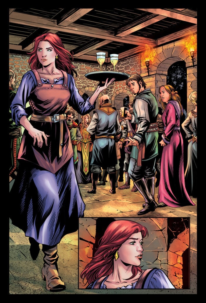 Red Sonja Noir: The Plunder & The Princess preview page 1