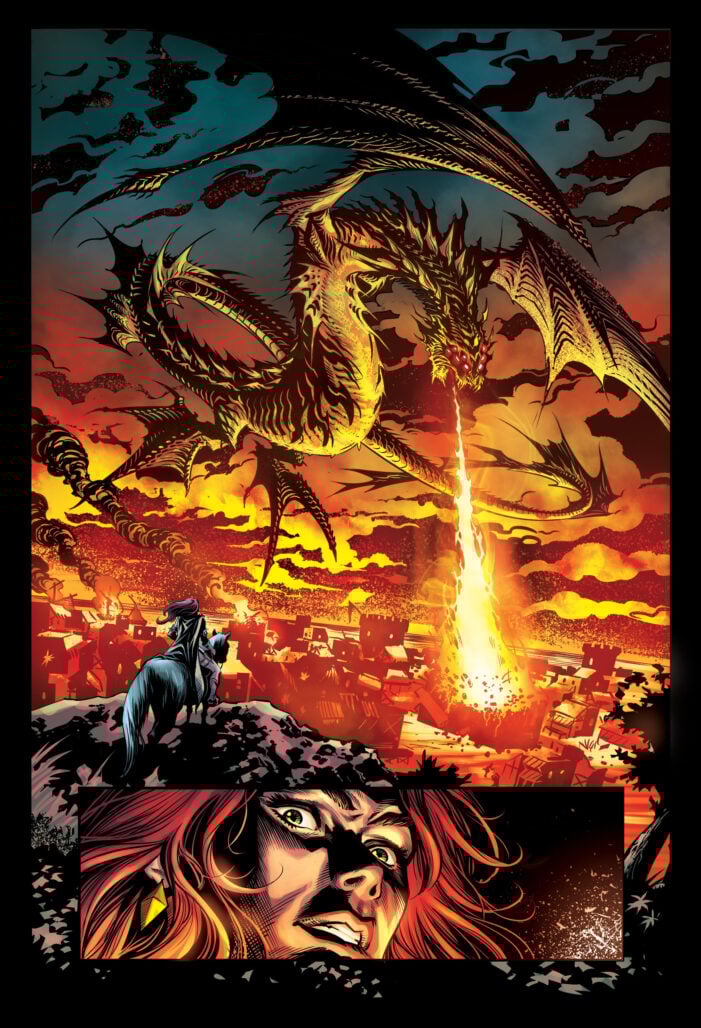 Red Sonja Noir: The Plunder & The Princess preview page 3