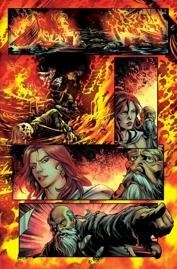Red Sonja Noir: The Plunder & The Princess preview page 4