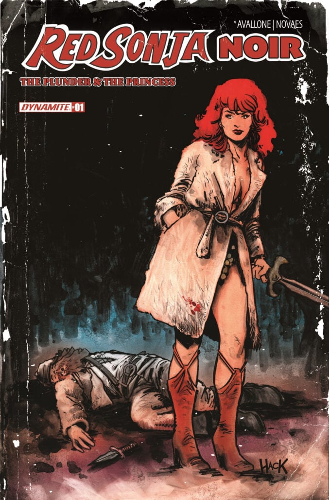 Red Sonja: The Plunder & The Princess cover by Robert Hack