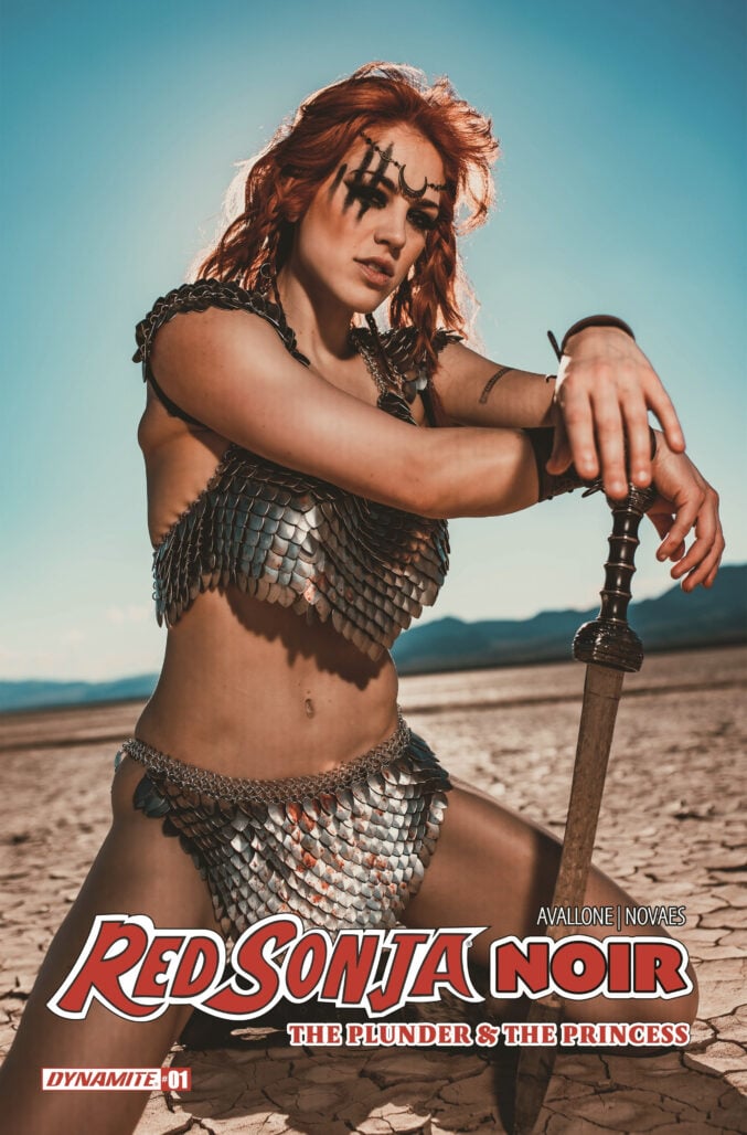 Red Sonja: The Plunder & The Princess cover featuring Molly Stewart