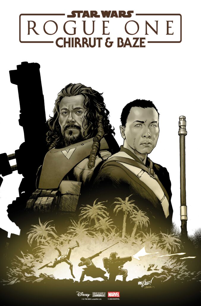 Star Wars: Rogue One - Chirrut and Baze cover art by David Marquez