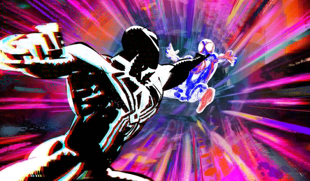 Spider-Man Beyond the Spider-Verse Miguel vs Miles featured