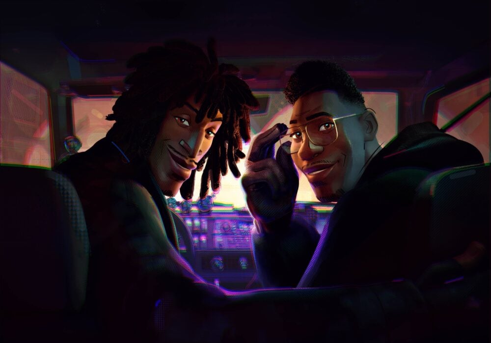 Young Aaron Davis and Jefferson Morales