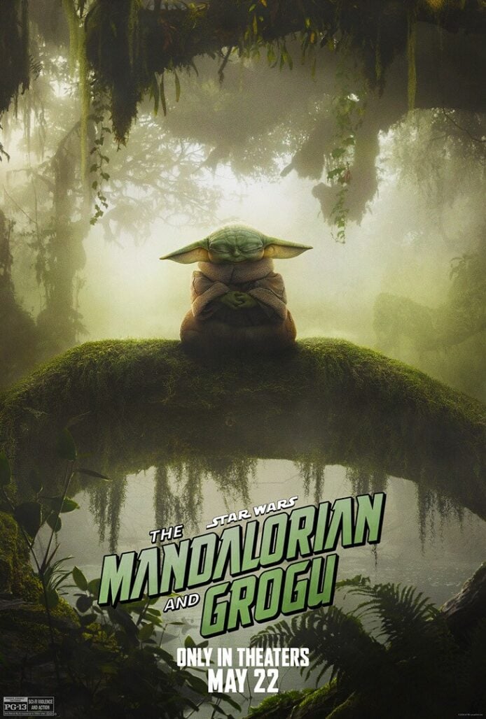 The Mandalorian and Grogu CinemaCon poster