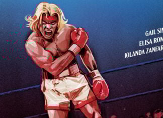 Gail Simone writing THE RING: THE MAN WHO BEAT THE MAN