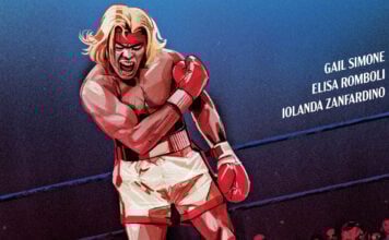 Gail Simone writing THE RING: THE MAN WHO BEAT THE MAN