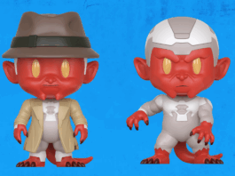 Exclusive: Thrilljoy summons demon detective Damien Darkblood INVINCIBLE PIX! figure Damien Darkblood