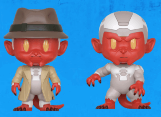 Exclusive: Thrilljoy summons demon detective Damien Darkblood INVINCIBLE PIX! figure Damien Darkblood