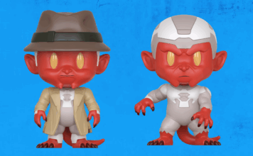 Exclusive: Thrilljoy summons demon detective Damien Darkblood INVINCIBLE PIX! figure Damien Darkblood