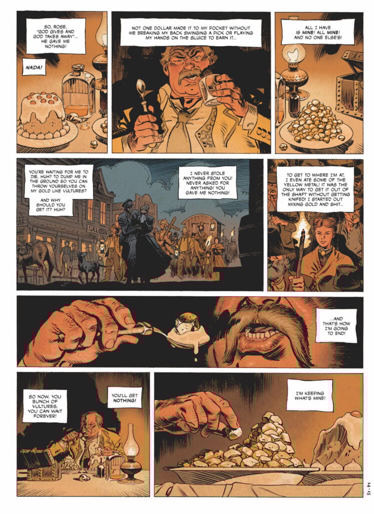 The Undertaker, Vol. 1 interior art