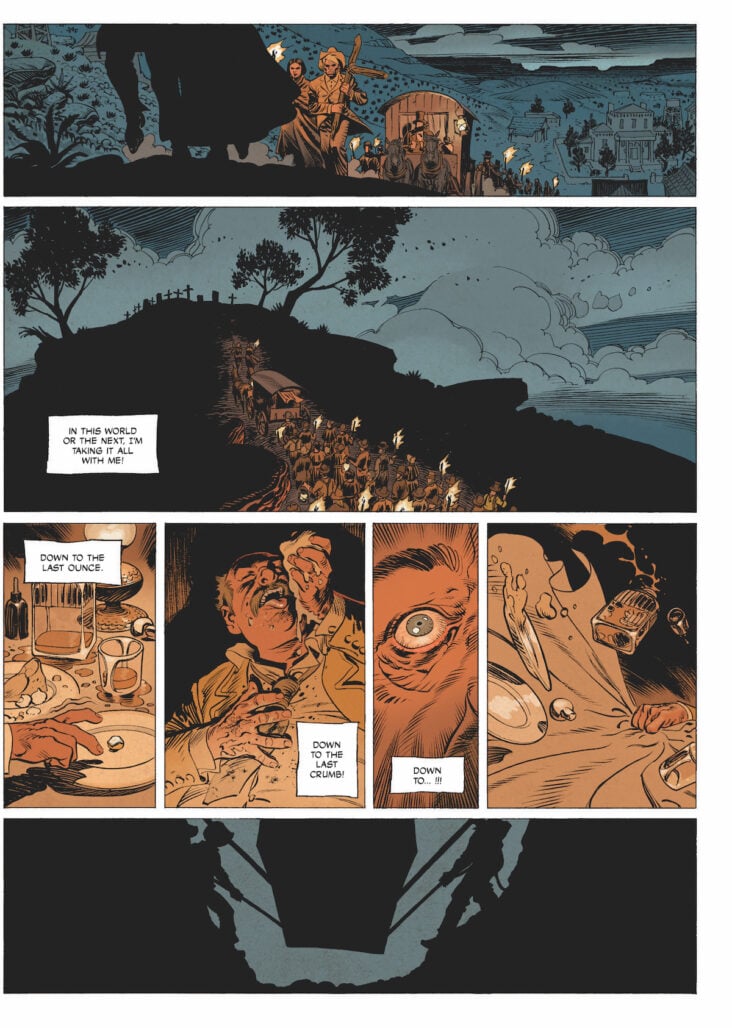 The Undertaker, Vol. 1 interior art