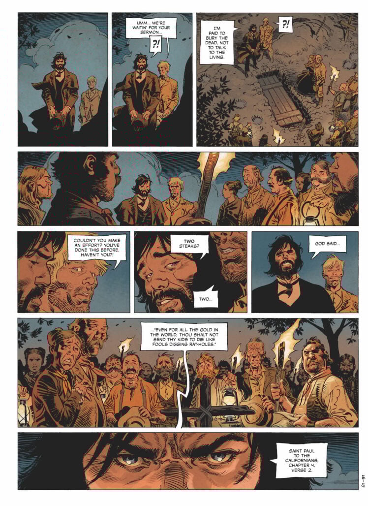 The Undertaker, Vol. 1 interior art