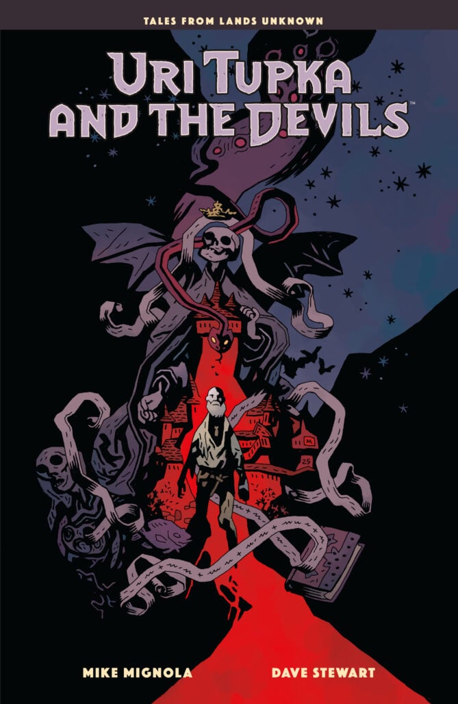 Uri Tupka and the Devils cover art by Mike Mignola