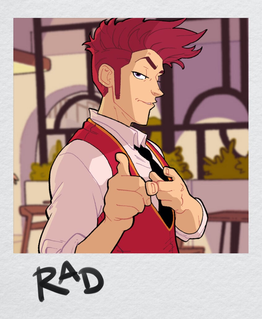 Worst Man characters - Radcliffe Raleigh