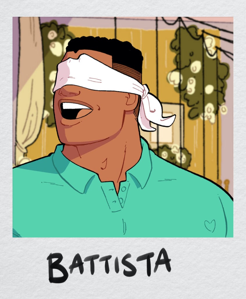 Worst Man characters - Battista Lovely