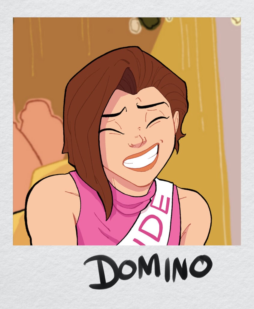 Worst Man characters - Domino McElligott