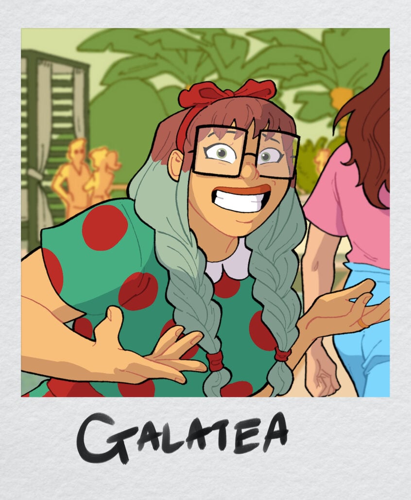 Worst Man characters - Galatea Tilford