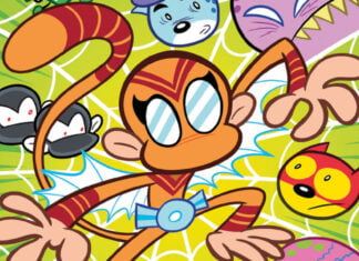 Papercutz to release WEBSTER THE SPIDER MONKEY: SPECTACULAR AMAZEMENT