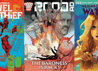 Wednesday Comics Reviews: Why we love EVERYONE LOVES A JEWEL THIEF #1, and more Everyone Loves a Jewel Thief