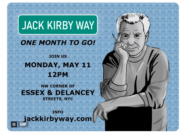 jack kirby way naming announcement