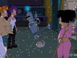FUTURAMA news, everyone! Season 14 first look images & release date are here Bender rolls around on a disco ball while the rest of the PlanEx crew looks on. From Futurama Season 14.