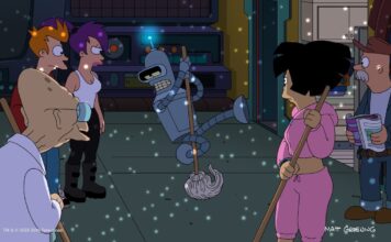 FUTURAMA news, everyone! Season 14 first look images & release date are here Bender rolls around on a disco ball while the rest of the PlanEx crew looks on. From Futurama Season 14.