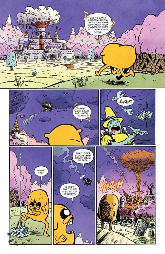 Adventure Time #13 interior art