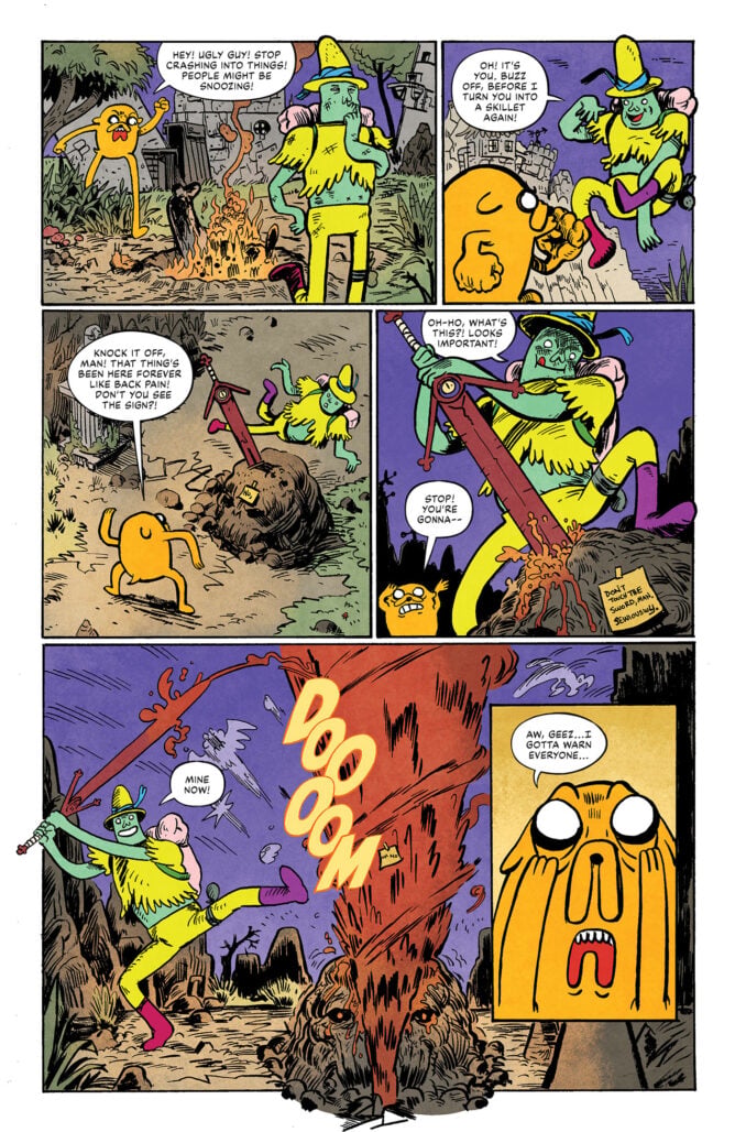 Adventure Time #13 interior art