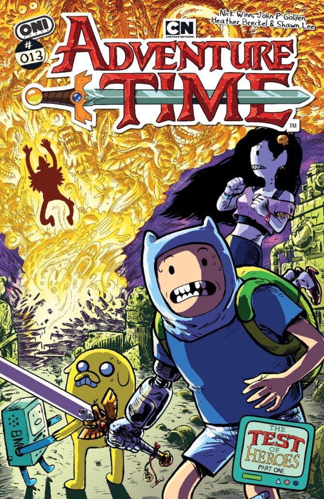 Adventure Time #13 Cover B by John P Golden