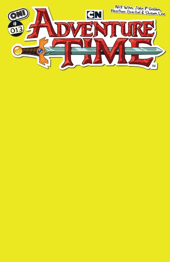 Adventure Time #13 "Magic Man Yellow" variant