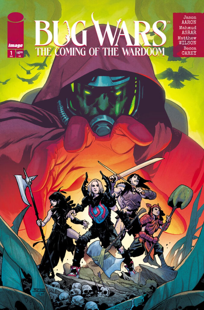Bug Wars: The Coming of The Wardoom #1 cover A, by Mahmud Asrar and Matthew Wilson