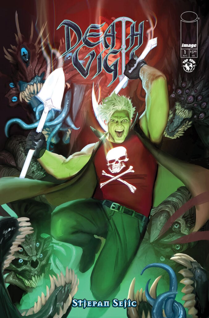 Death Vigil #1 (2026) cover A, by Stjepan Šejić