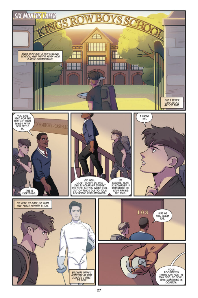 Fence Book One interior art