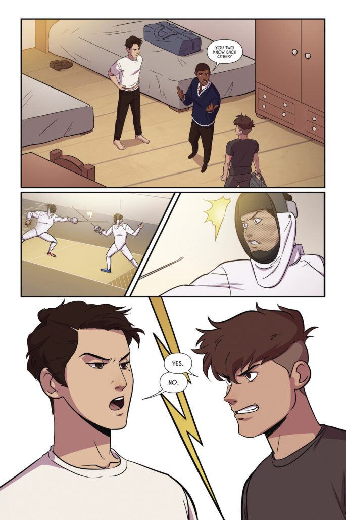 Fence Book One interior art