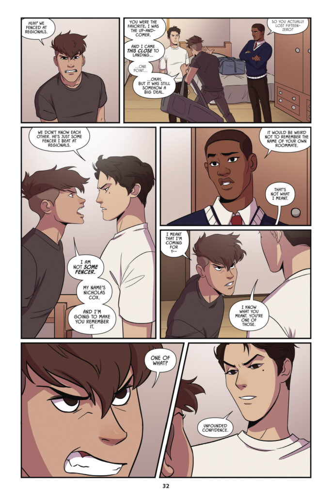 Fence Book One interior art