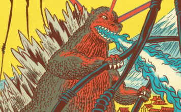 Exclusive: GODZILLA takes on invaders from Mars in ROAR OF THE WORLDS