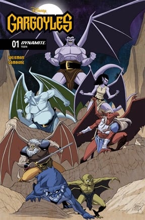 Gargoyles #1 2026 cover B by Drew Moss